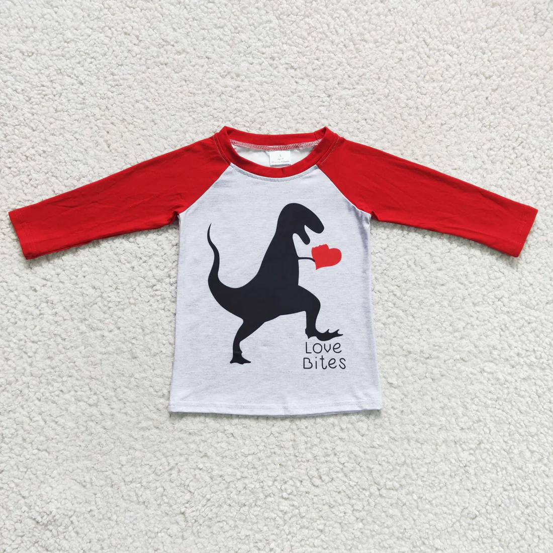 Baby Girls Valentines Dinosaurs Sibling Designs Clothing Sets