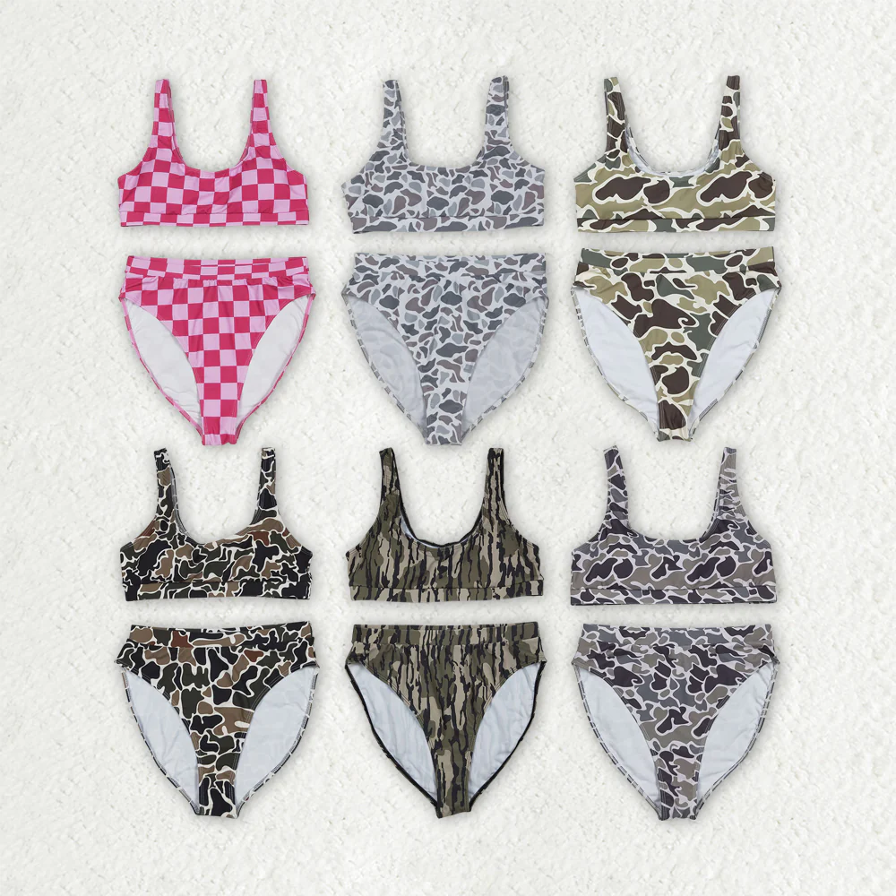 RTS NO MOQ Sibling Adult clothes all kinds of swimsuits