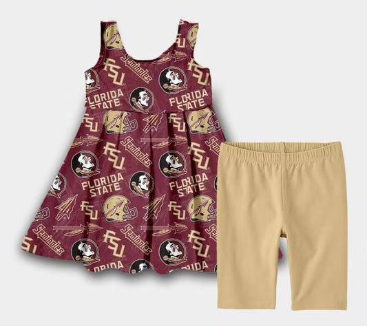 custom moq 3 eta 6-8weeks baby Girls clothes brick red Sleeveless khaki Shorts Suit