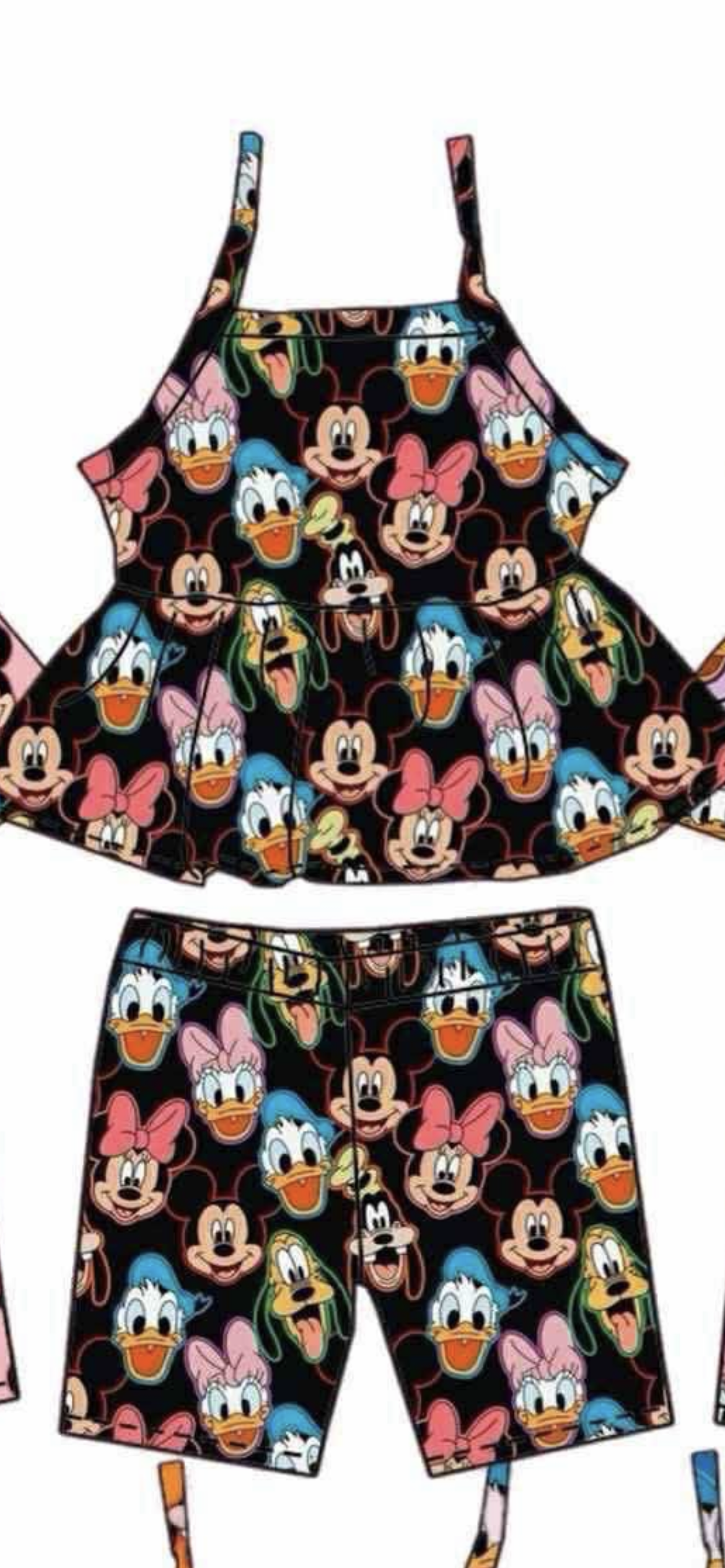 PRE ORDER Deadline August 2 custom no moq Children's boutique clothing  Summer cute girls short sleeve shorts suit