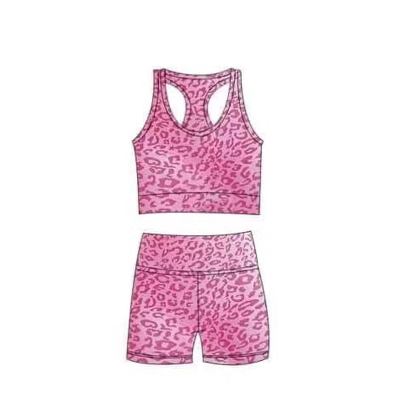 bike shorts sets girls sets rose red summer top with summer shorts sets