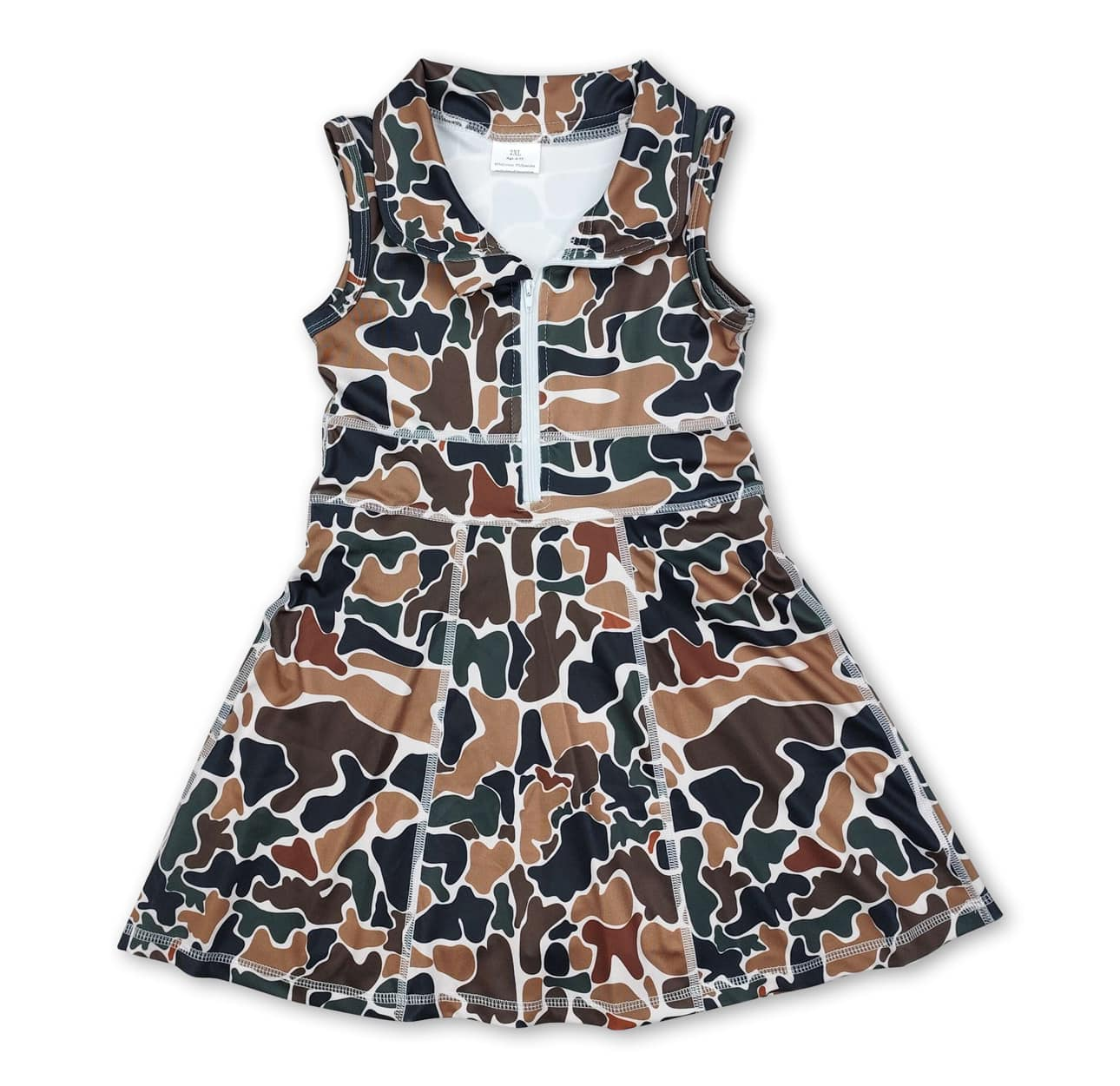 RTS NO MOQ Camouflage Yoga Wear Series Mixed Set: Short Skirt Set & Dress & Jumpsuit