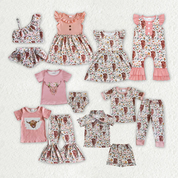 RTS NO MOQ baby boy girls embroidery short-sleeved shorts suit & short-sleeved sets and romper