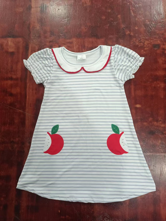 custom moq 5 eta 5weeks mix size girls clothes short short sleeve dress