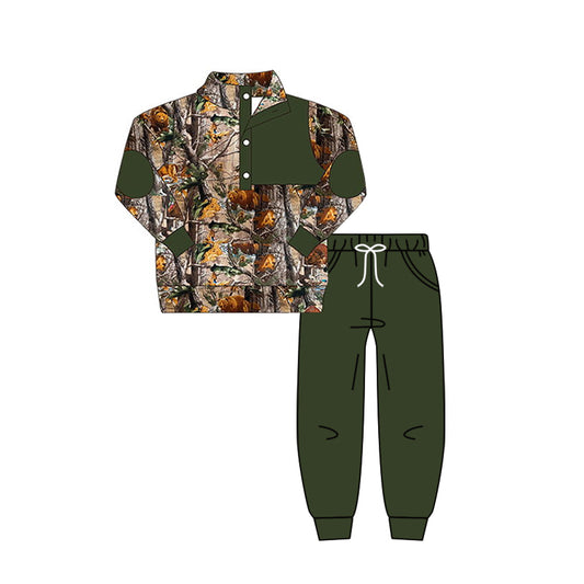 custom moq 5 eta 5-6weeks Branch long sleeves and long pants branch suit