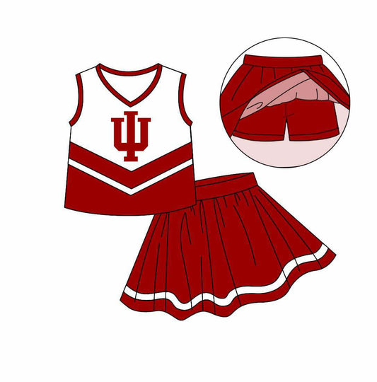 Deadline: Ends on February 25 custom no moq Team maroon school uniform short-sleeved shorts