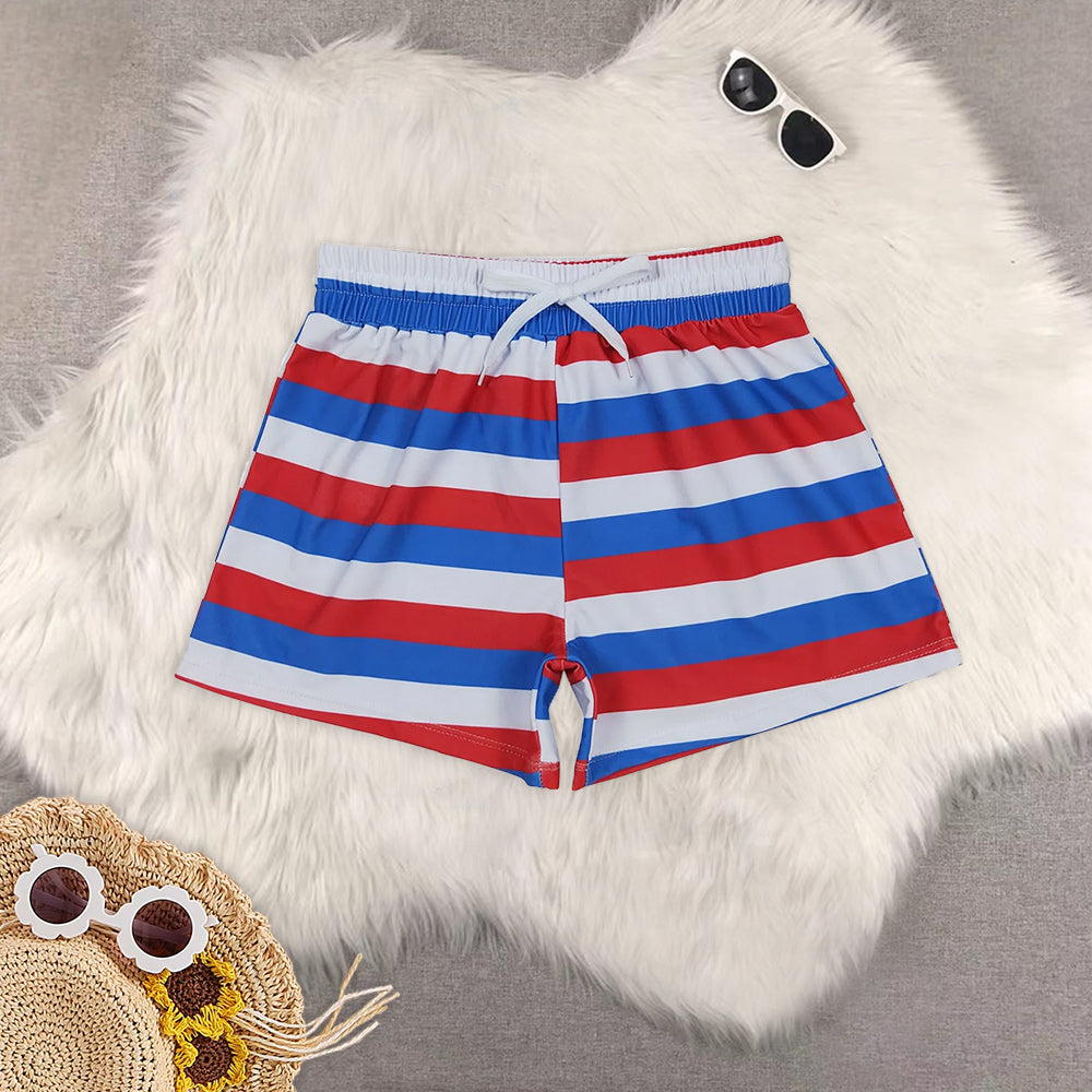 RTS NO MOQ Boys swim trunks lining sun protection swim trunks