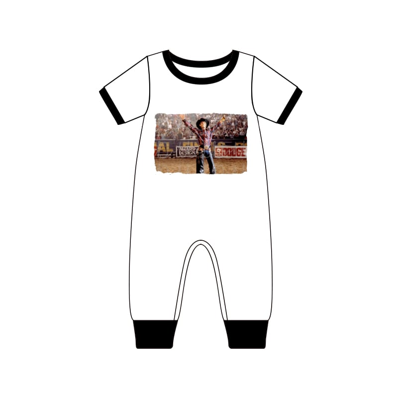 Custom moq 3 eta 7/8week moq 5 eta /4/5week singer  Summer short-sleeved romper