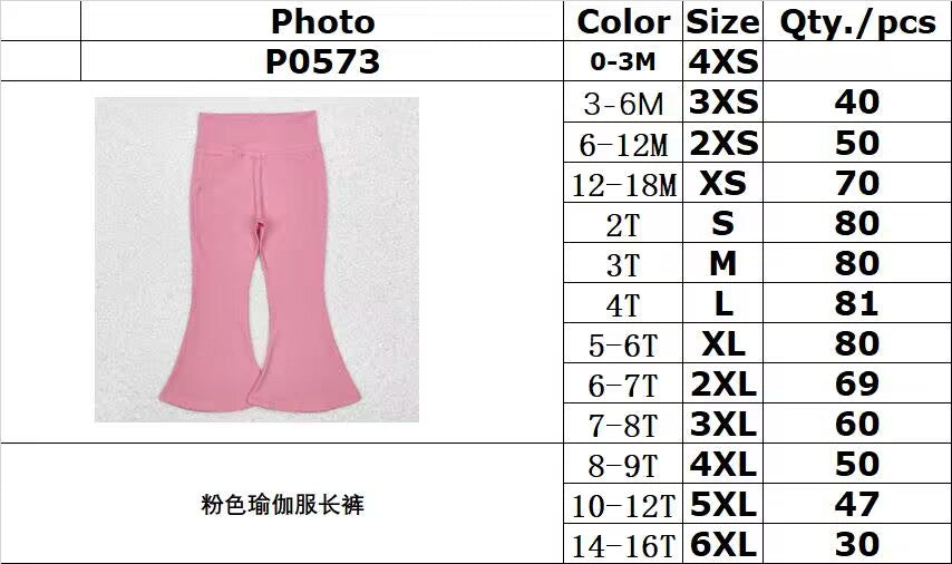 RTS NO MOQ ETA 5/7days P0573 Pink yoga pants