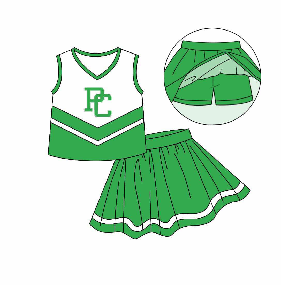 Deadline: Ends on February 25 custom no moq Team green school suit short-sleeved shorts