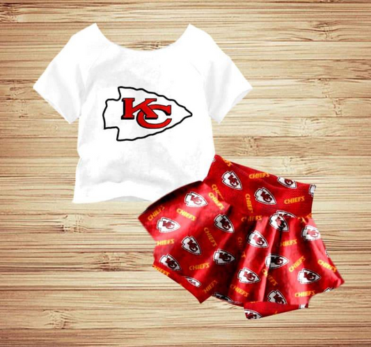 baby girls clothes team white short sleeve red boxer briefs summer outfit