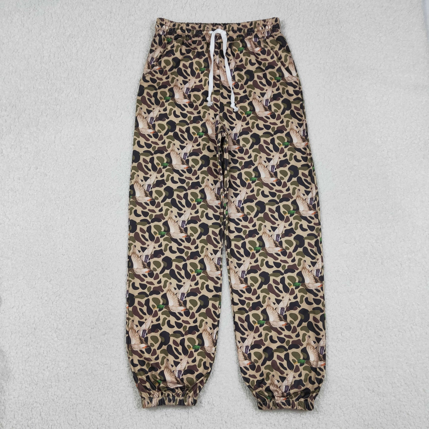 RTS NO MOQ（In Stock) P1004 Adult women's Duck camouflage trousers