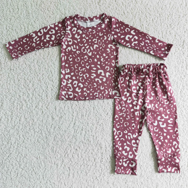 RTS NO MOQ Sibling Baby Kids Fall Shirt Pants Pajamas