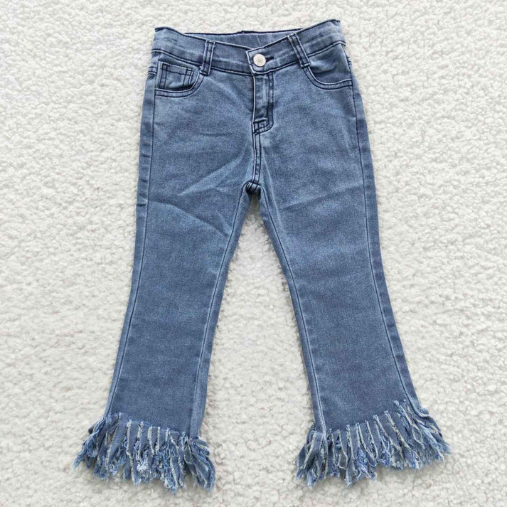 RTS NO MOQ Sibling Baby Girls Boys Clothes Jeans: Flared & Ripped