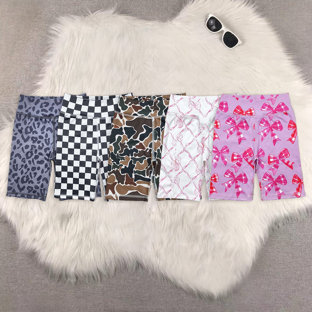 RTS NO MOQ baby girl clothes summer yoga Cycling shorts