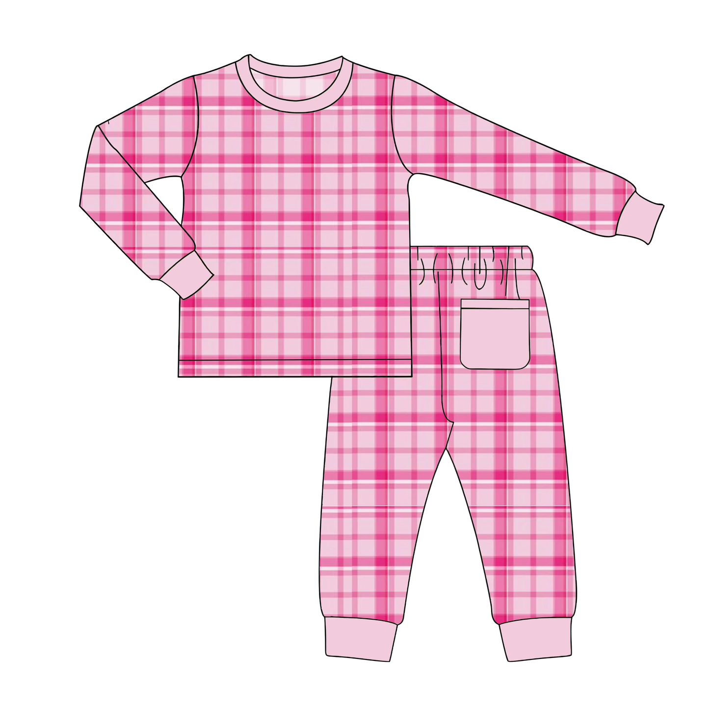 Custom moq 3 eta 7/8week moq 5 eta /4/5week Rose red irregular plaid long-sleeved suit