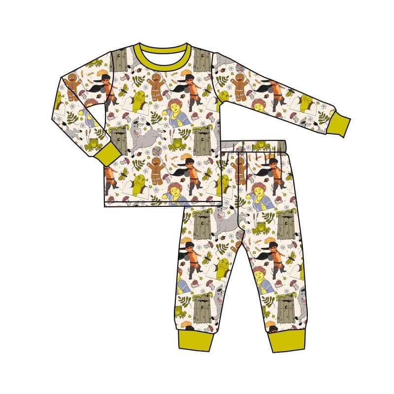 Custom moq 3 eta 7/8week moq 5 eta /4/5week Warrior Boys Chartreuse Long Suit