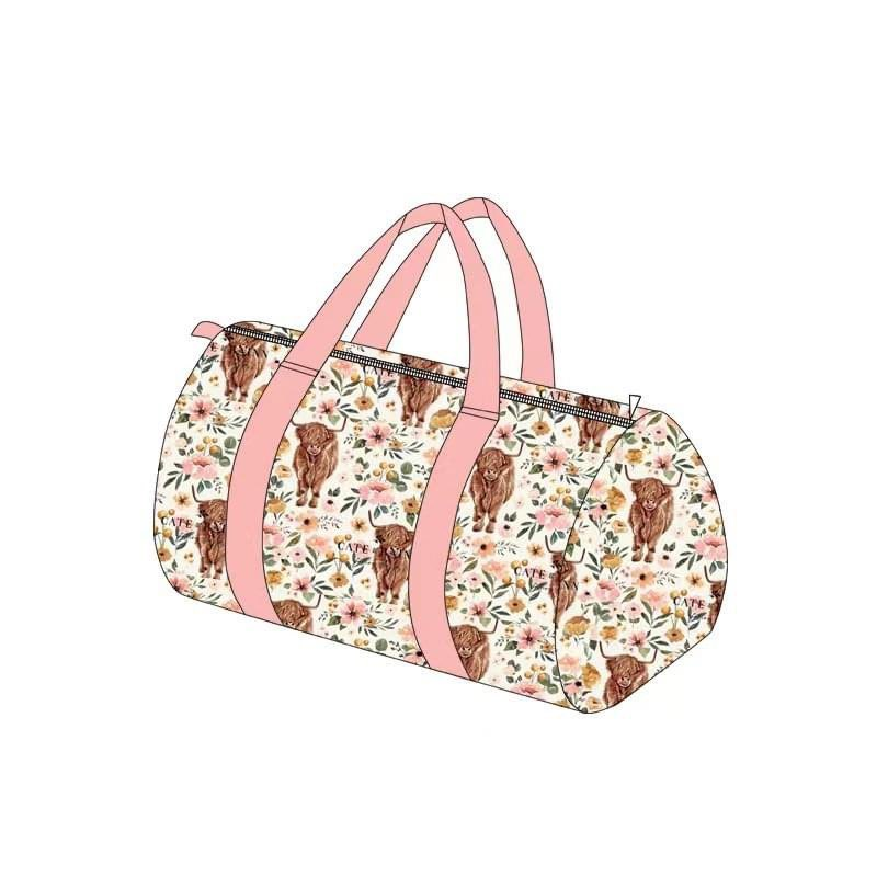 BA0008 Alpine cow flower gym bag