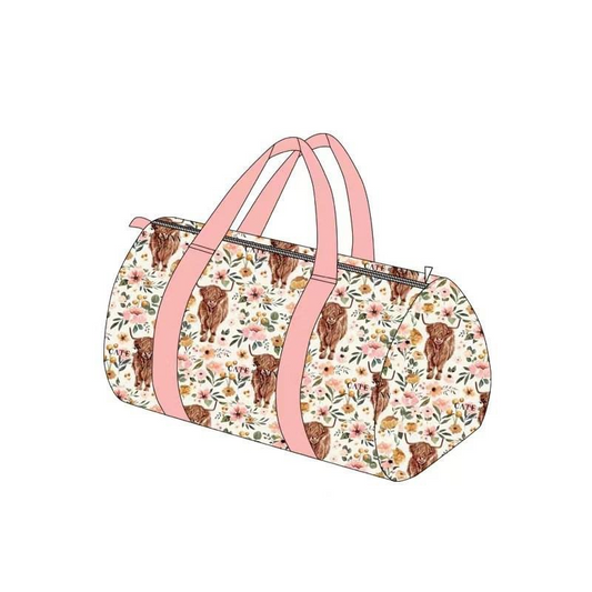 BA0008 Alpine cow flower gym bag