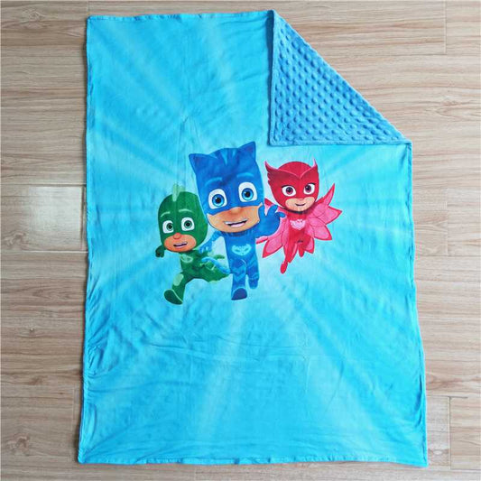 6 A16-1 three mask blue blanket