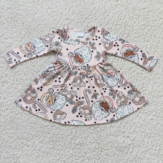 RTS NO MOQ（In Stock ) 6 A9-3 Christmas girl's dress