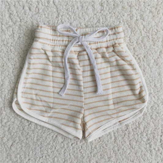 B0-13 Khaki Tape Stripe Shorts