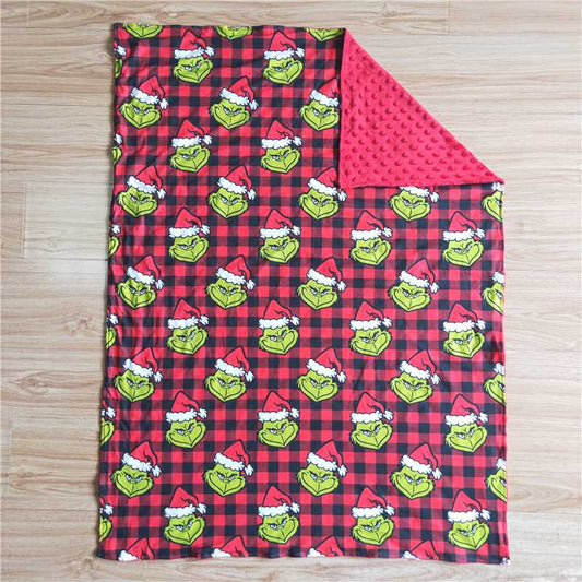 6 B6-18 christmas cartoon print blanket