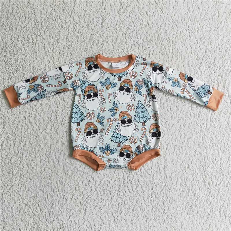 LR0179 baby clothing long sleeve bodysuit milk silk baby romper cartoon print