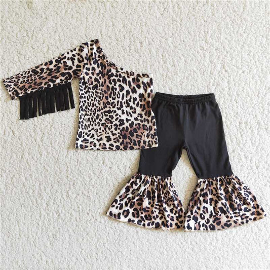 6 B1-20 Leopard Fringe Set