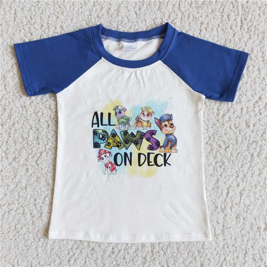 DECK cartoon dog top