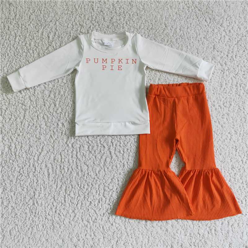 GLP0185 girls outfit long sleeve and long pants