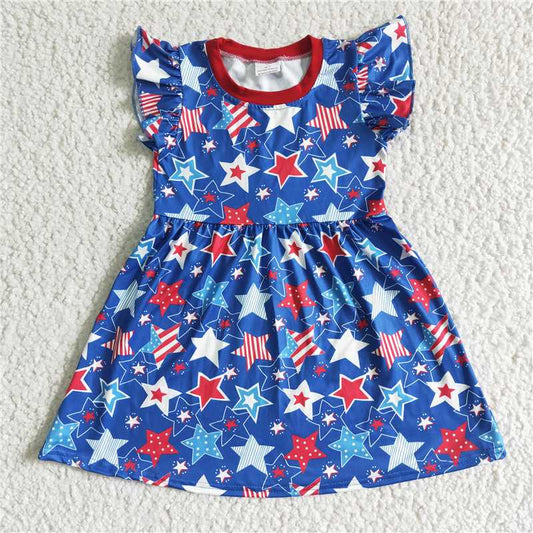 C11-9 Dark Blue Star Skirt