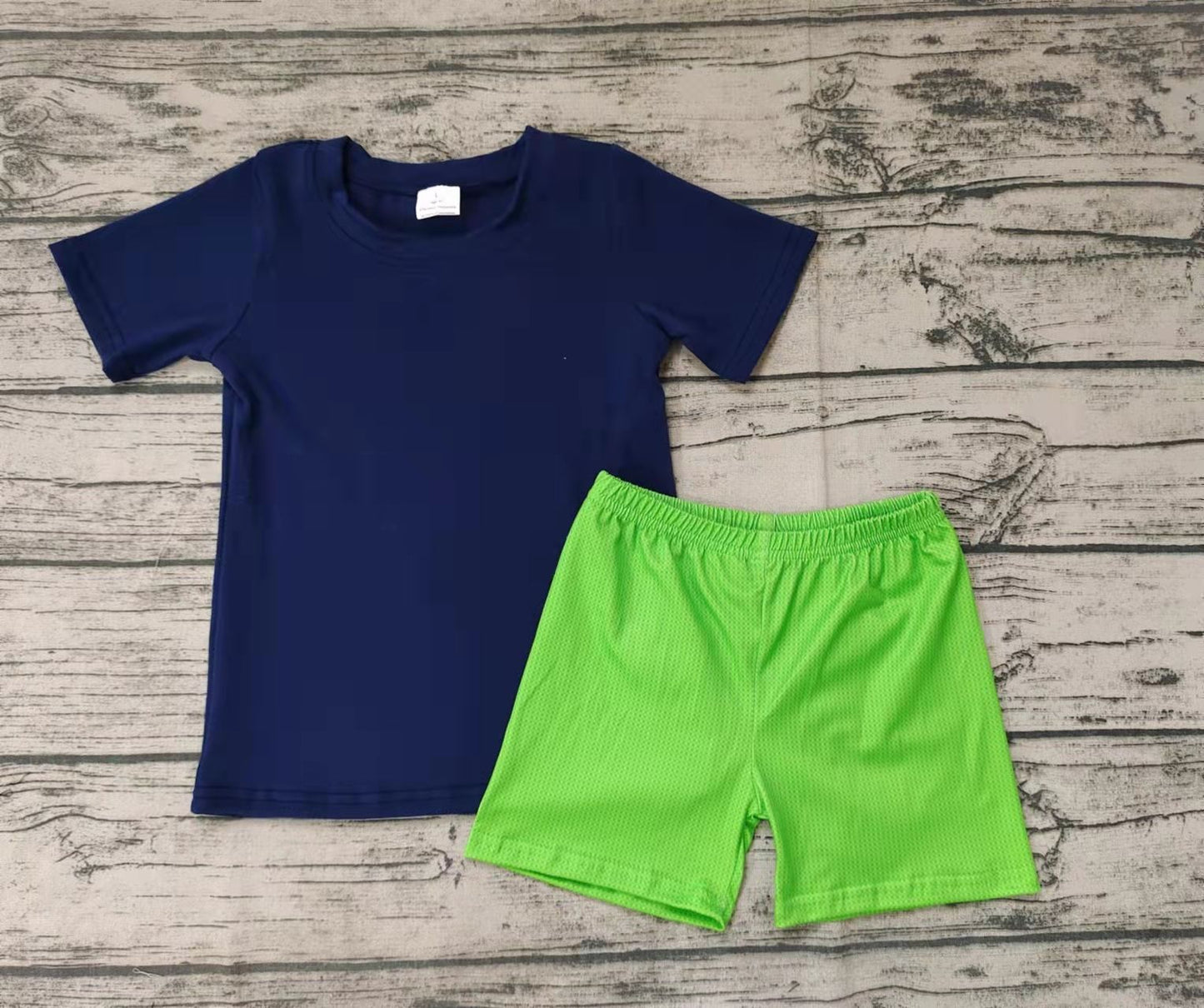 boys cotton embriobery with shorts