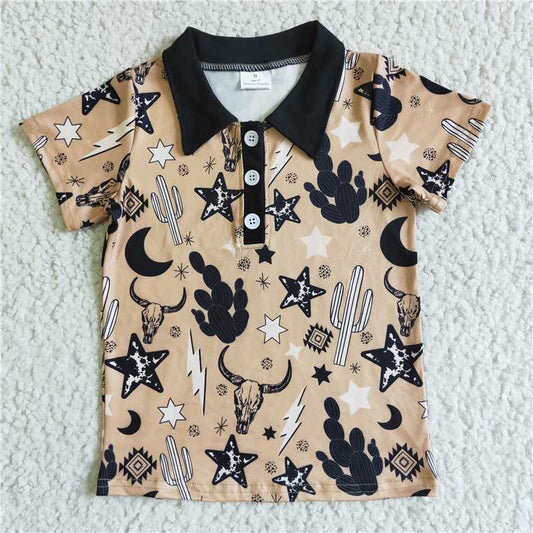 BT0019 Boys short sleeve summer top