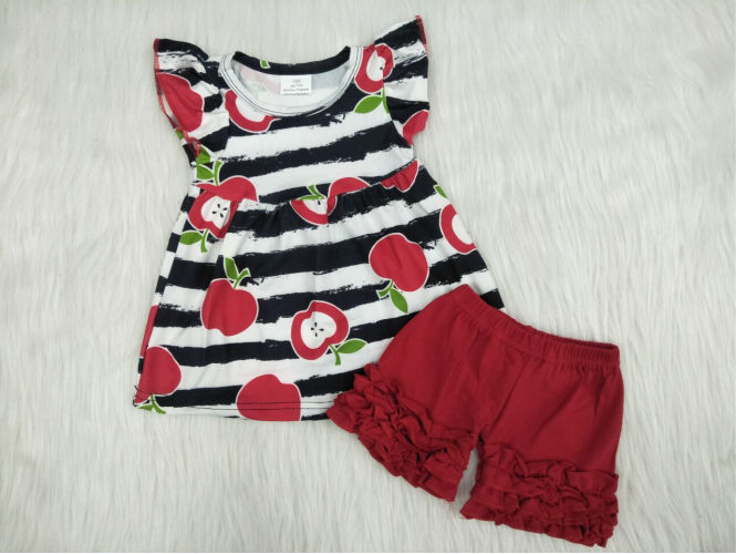 Red Apple Stripe Set