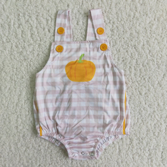 A7-17-1 Pumpkin Jumpsuit Summer Romper