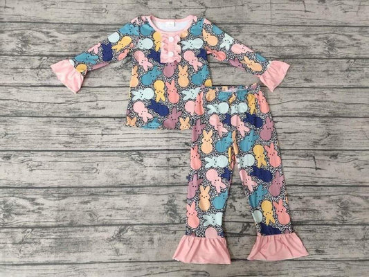 long outifts easter pajamas girls outfits