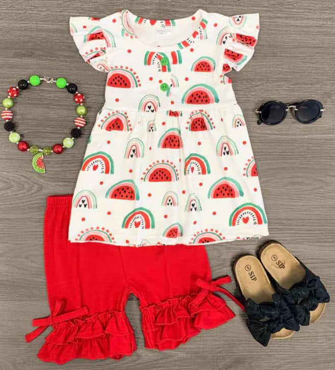 watermelon summer outfits