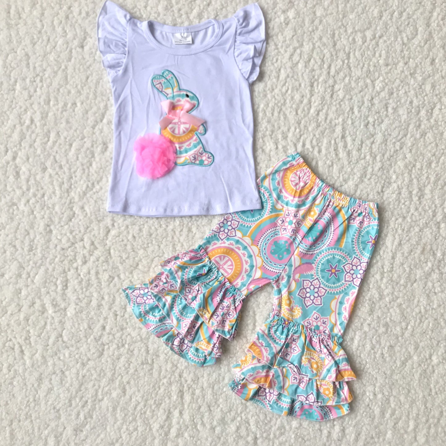 Easter Embroidered Bunny Set