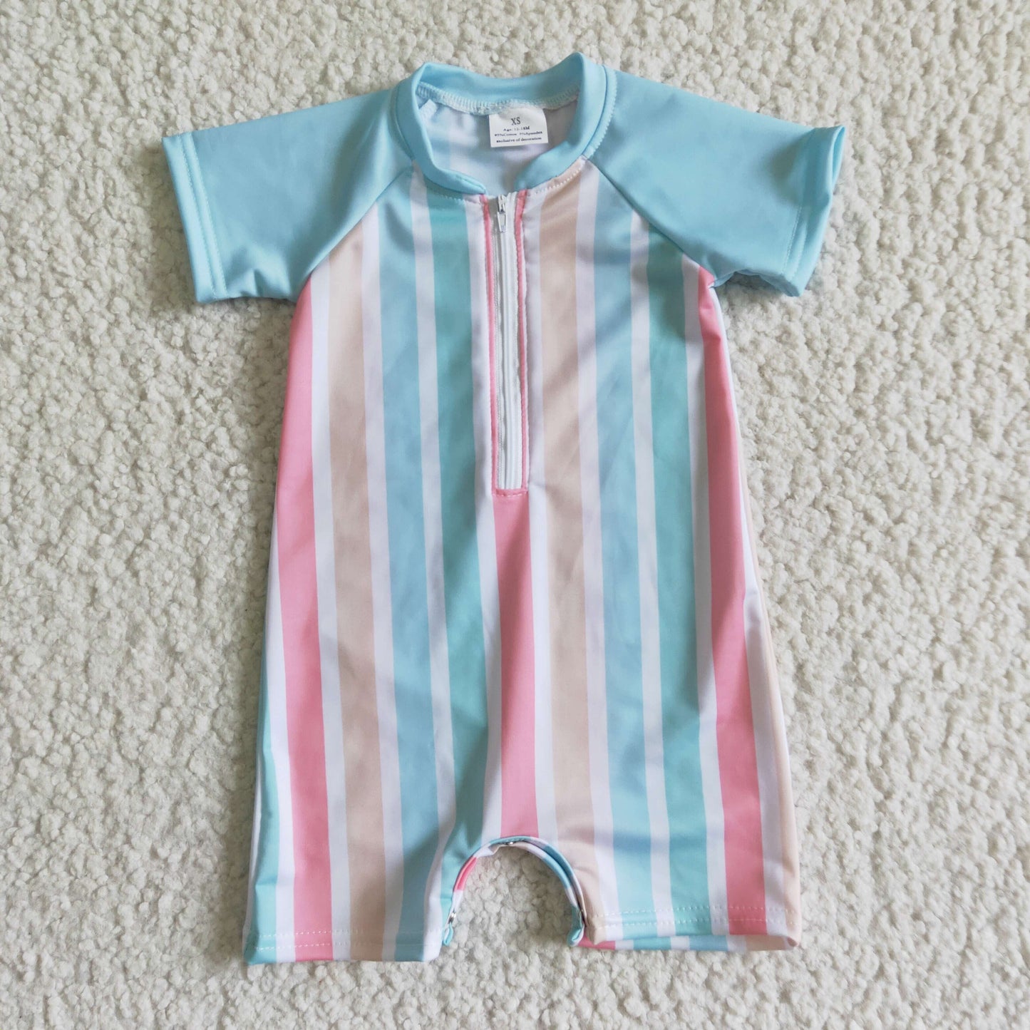 SUMMER STRIPE ROMPER