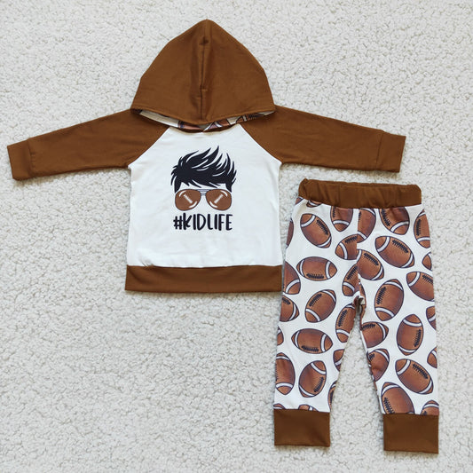 RTS NO MOQ（In Stock ) 6 A4-12 2pcs kidlife match boy's outfits