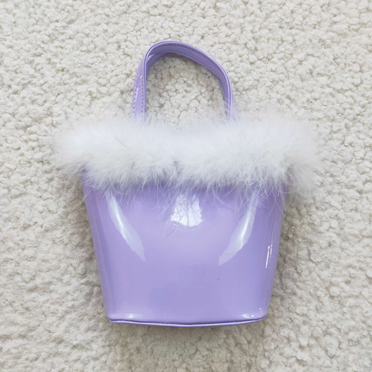 BA0032 purple plush bag