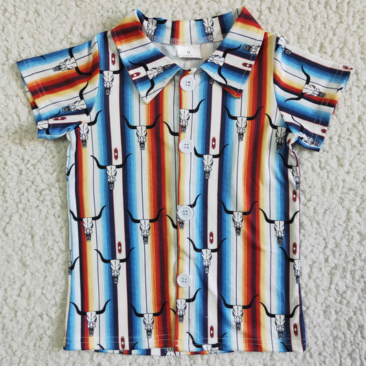 cow stripe t-shirt