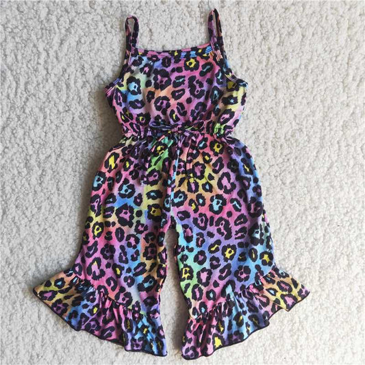 rainbow leopard print bodysuit