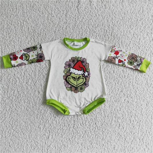 LR0131 baby clothing long sleeve bodysuit milk silk baby romper cartoon print