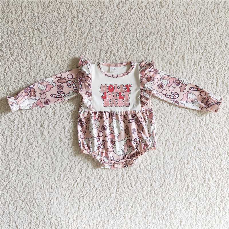 LR0206 baby clothing long sleeve bodysuit milk silk baby romper cartoon print