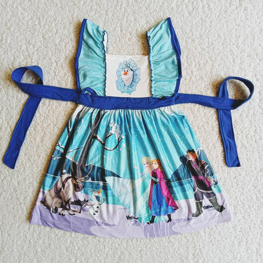 cartoon  girls  twirl dress