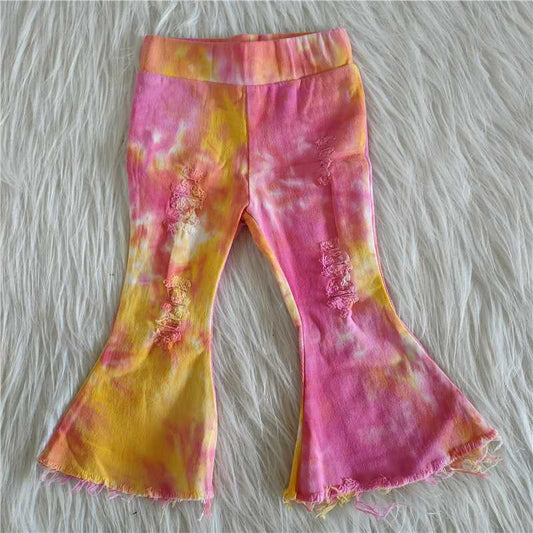 pink and yellow denim ready to ship