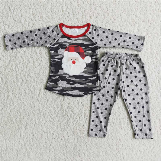 Christmas pajamas camo boys outfits
