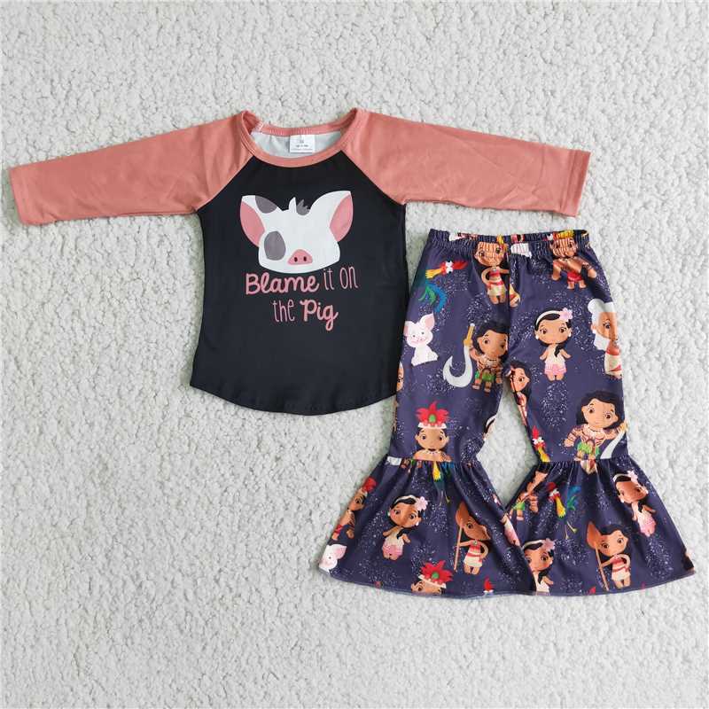 pig baby girl boutique outfits